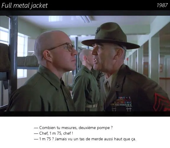 Vignette : Full metal jacket